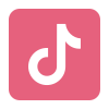 TikTok Logo Pink